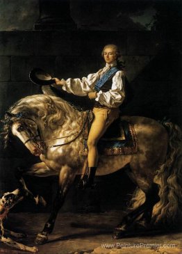Portrait équestre de Stanislas Kostka Potocki Portrait équestre de Stanislas Kostka Potocki