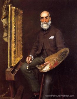 Portrait de Worthington Whittredge Portrait de Worthington Whittredge