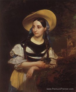 Portrait de la chanteuse italienne Fanny Persiani-Tacinardi Portrait de la chanteuse italienne Fanny Persiani-Tacinardi