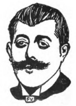 Portrait de l'écrivain français Jean Lorrain Portrait de l'écrivain français Jean Lorrain