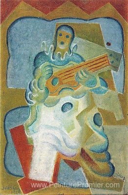 Pierrot jouant de la guitare Pierrot jouant de la guitare