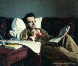 Portrait du compositeur Mikhail Glinka Portrait du compositeur Mikhail Glinka