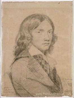 Portrait de M. Revoil à 18 en buste Portrait de M. Revoil à 18 en buste