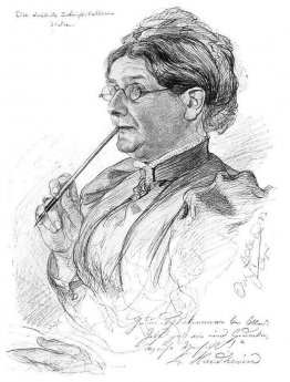 Portrait de Luise Haidheim Portrait de Luise Haidheim