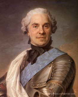 Portrait de Maurice de Saxe Portrait de Maurice de Saxe