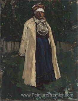 Pechora. Un demi-beliateur (une femme Seto). Pechora. Un demi-beliateur (une femme Seto).