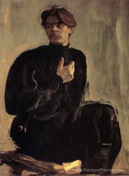 Portrait de l'écrivain Maxim Gorky Portrait de l'écrivain Maxim Gorky