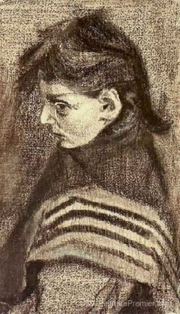 Fille avec châle, demi-figure Fille avec châle, demi-figure