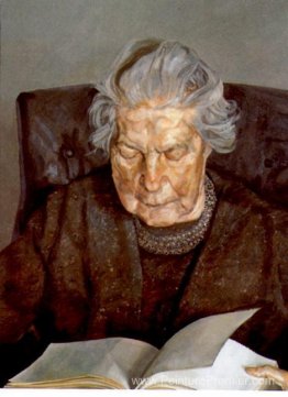 La mère du peintre lit La mère du peintre lit