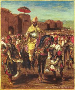 Portrait du sultan du Maroc Portrait du sultan du Maroc