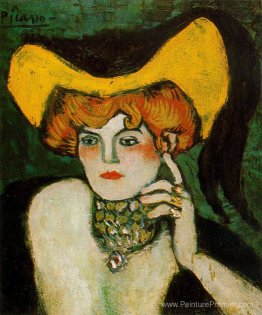 Femme avec collier de gemmes Femme avec collier de gemmes