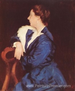 Portrait de Mme Sándor Ernst Portrait de Mme Sándor Ernst
