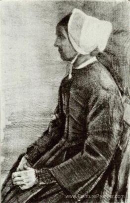 Femme avec bonnet blanche, la mère de Sien Femme avec bonnet blanche, la mère de Sien