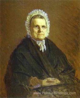 Portrait de Theodora Saltykova, la mère du peintre en droit Portrait de Theodora Saltykova, la mère du peintre en droit