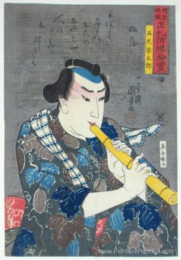 Joueur de shakuhachi Joueur de shakuhachi