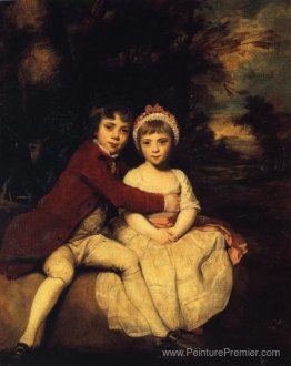 John Parker et sa sœur Theresa John Parker et sa sœur Theresa