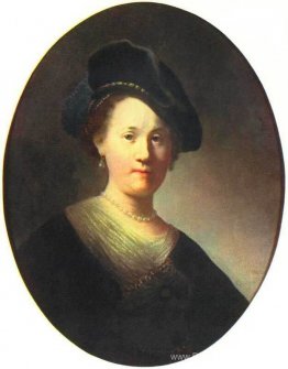 Buste d'une jeune femme dans une casquette Buste d'une jeune femme dans une casquette