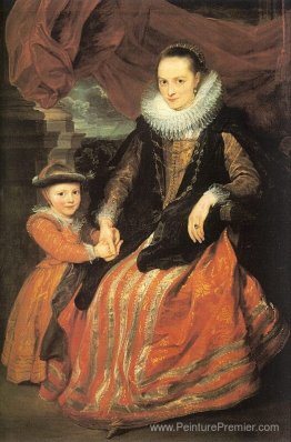 Portrait de Susanna Fourment et de sa fille Portrait de Susanna Fourment et de sa fille