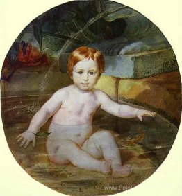 Enfant dans une piscine (portrait du prince A. G. Gagarin dans l Enfant dans une piscine (portrait du prince A. G. Gagarin dans l