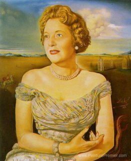 Portrait de la comtesse Ghislaine d'Oultremont Portrait de la comtesse Ghislaine d'Oultremont