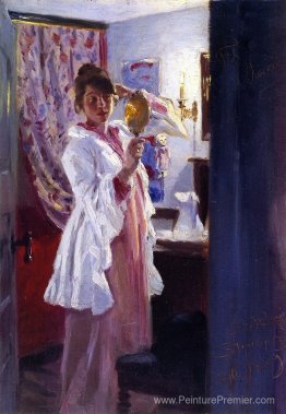 Intérieur avec la femme de l'artiste (Marie Krøyer) Intérieur avec la femme de l'artiste (Marie Krøyer)