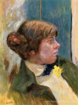 Étude pour le profil d'une femme à nœud papillon Étude pour le profil d'une femme à nœud papillon