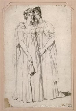 Henriette Harvey et sa demi-sœur Elizabeth Norton Henriette Harvey et sa demi-sœur Elizabeth Norton