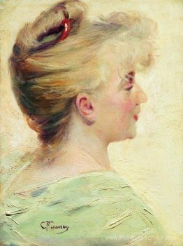 Portrait de la jeune femme Portrait de la jeune femme