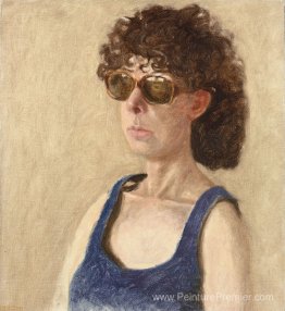 Portrait d'Anne en lunettes de soleil Portrait d'Anne en lunettes de soleil