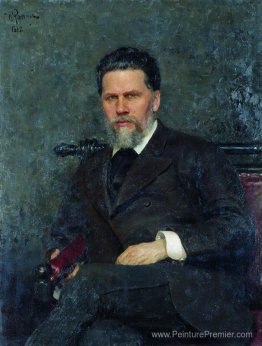Portrait de l'artiste Ivan Kramskoy Portrait de l'artiste Ivan Kramskoy