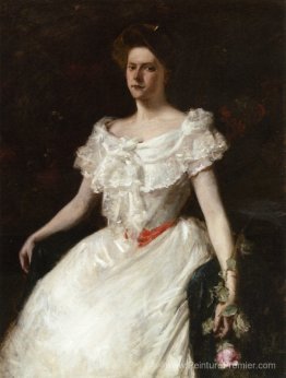Dame avec une rose Dame avec une rose