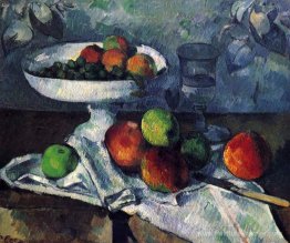 Comploier, verre et pommes Comploier, verre et pommes