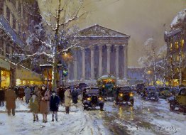 Rue Royale Madeleine, hiver Rue Royale Madeleine, hiver