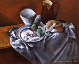 Nature morte avec des poires et un bol indien Nature morte avec des poires et un bol indien