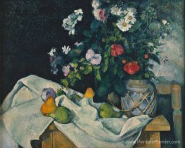 Nature morte avec des fleurs et des fruits Nature morte avec des fleurs et des fruits