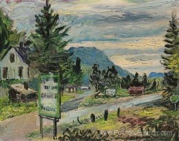 Vue de Burliuk Estate, États-Unis Vue de Burliuk Estate, États-Unis