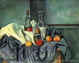 Nature morte, bouteille de menthe poivrée Nature morte, bouteille de menthe poivrée