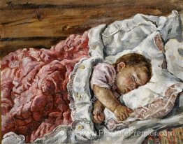 Katya dormant (sur le côté gauche) Katya dormant (sur le côté gauche)