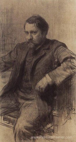 Portrait de l'artiste Valentin Serov Portrait de l'artiste Valentin Serov
