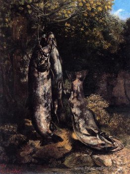 Nature morte avec trois truites de la rivière Loue Nature morte avec trois truites de la rivière Loue