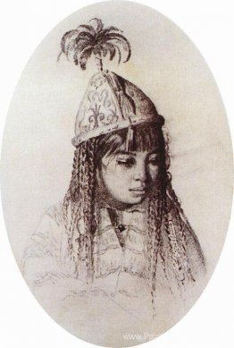 Fille kirghizée Fille kirghizée
