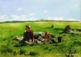 Garçons sur le terrain Garçons sur le terrain