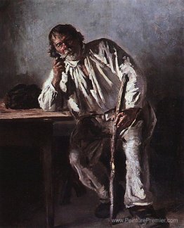 Vieil homme avec une pipe Vieil homme avec une pipe
