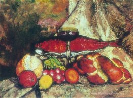 Nature morte avec du poisson rouge Nature morte avec du poisson rouge