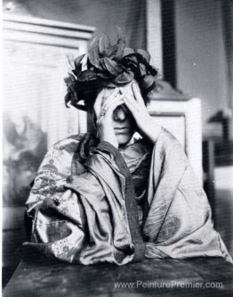 Portrait de Marguerite Khnopff Portrait de Marguerite Khnopff