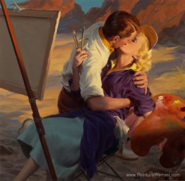 Un baiser de Johnny, l'illustration du magazine McCall Un baiser de Johnny, l'illustration du magazine McCall