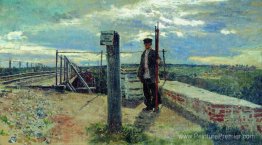 Gardien de chemin de fer. Hotkovo. Gardien de chemin de fer. Hotkovo.