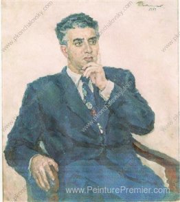 Portrait du compositeur Aram Khachaturian Portrait du compositeur Aram Khachaturian