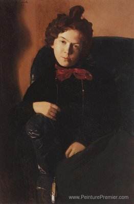 Portrait d'Anna Ostoumova-Lebedeva Portrait d'Anna Ostoumova-Lebedeva