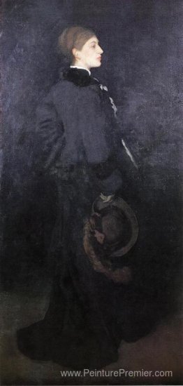 Arrangement en brun et noir. Portrait de Mlle Rosa Corder Arrangement en brun et noir. Portrait de Mlle Rosa Corder